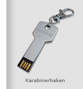 USB-Key, USB-Schlüssel Karabinerhaken